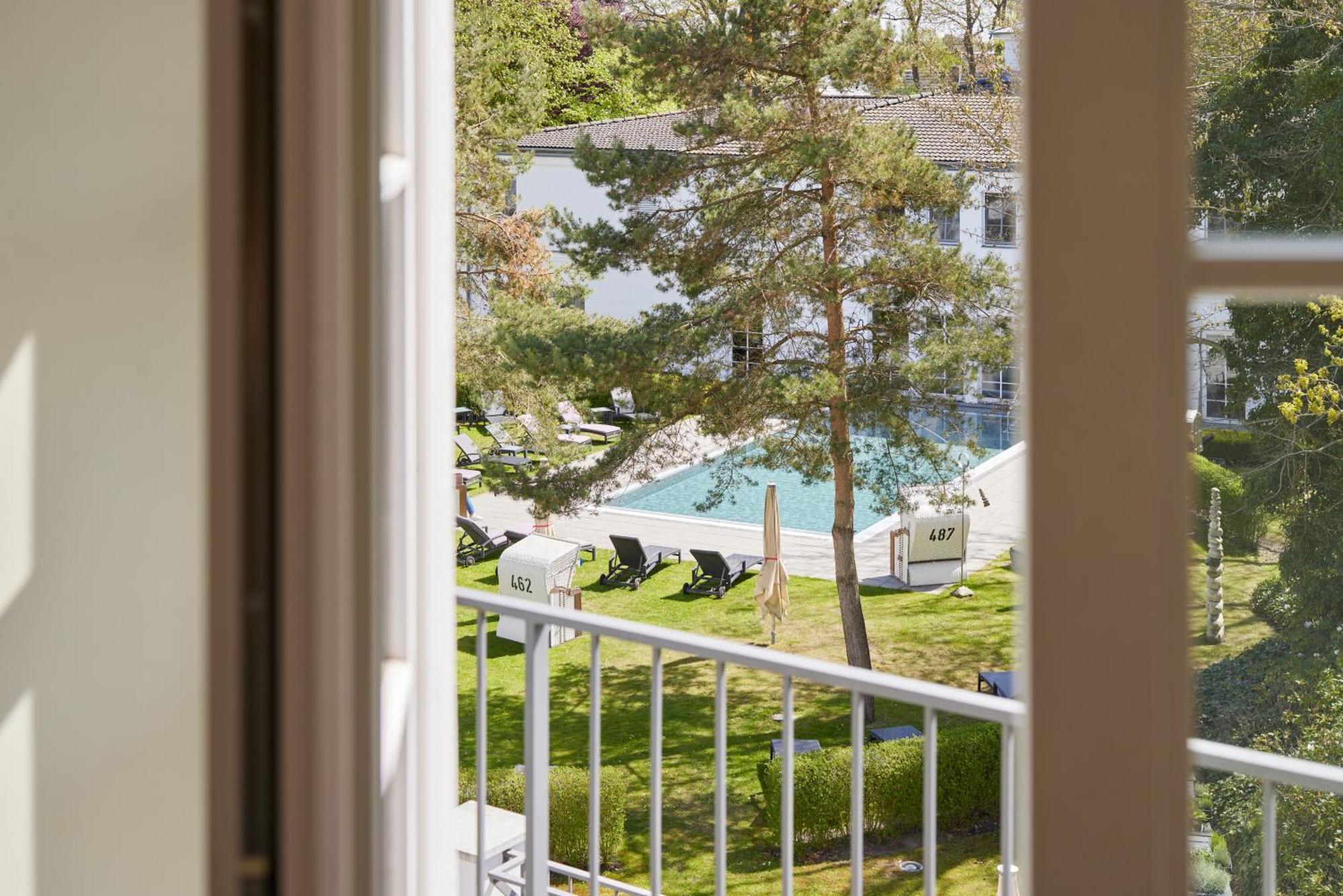 Strandhotel Zingst Exterior photo View from a room at the hotel